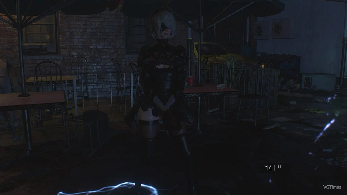Resident Evil 3 — 2B с юбкой