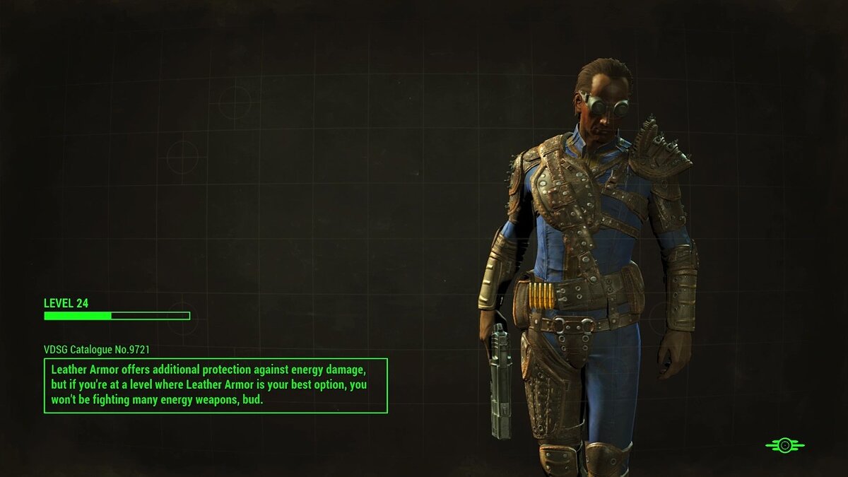 Fallout 4: Game of the Year Edition — Кожаный бронированный костюм