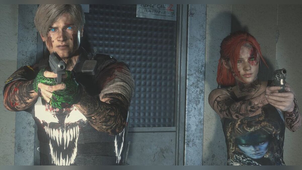 Resident Evil 2 — HD и 4K текстуры для главных героев