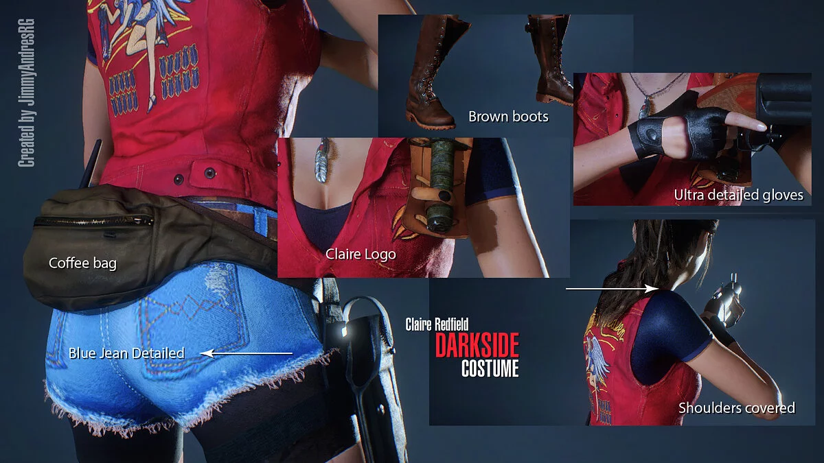 Resident Evil 2 — Костюм для Клэр из хроник Темной стороны