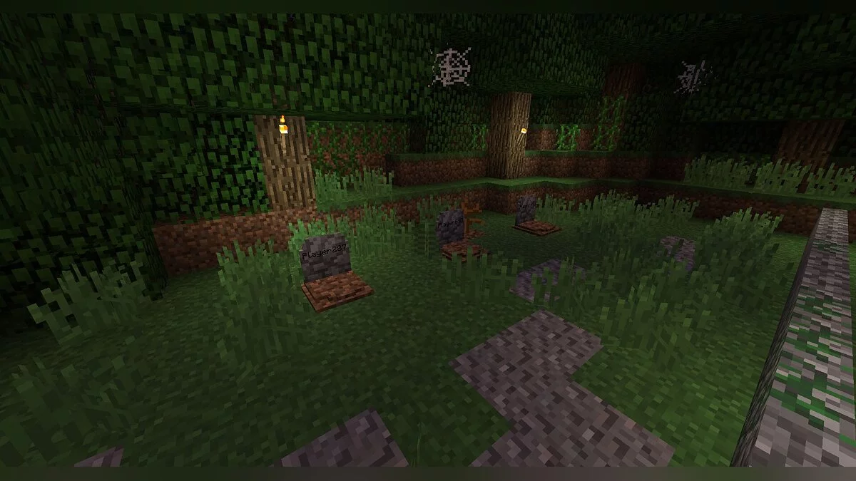 Minecraft — Могила на месте смерти [1.15.2] [Forge]