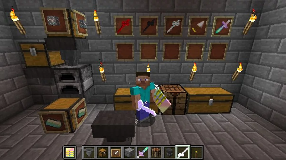 Minecraft — Божественное оружие