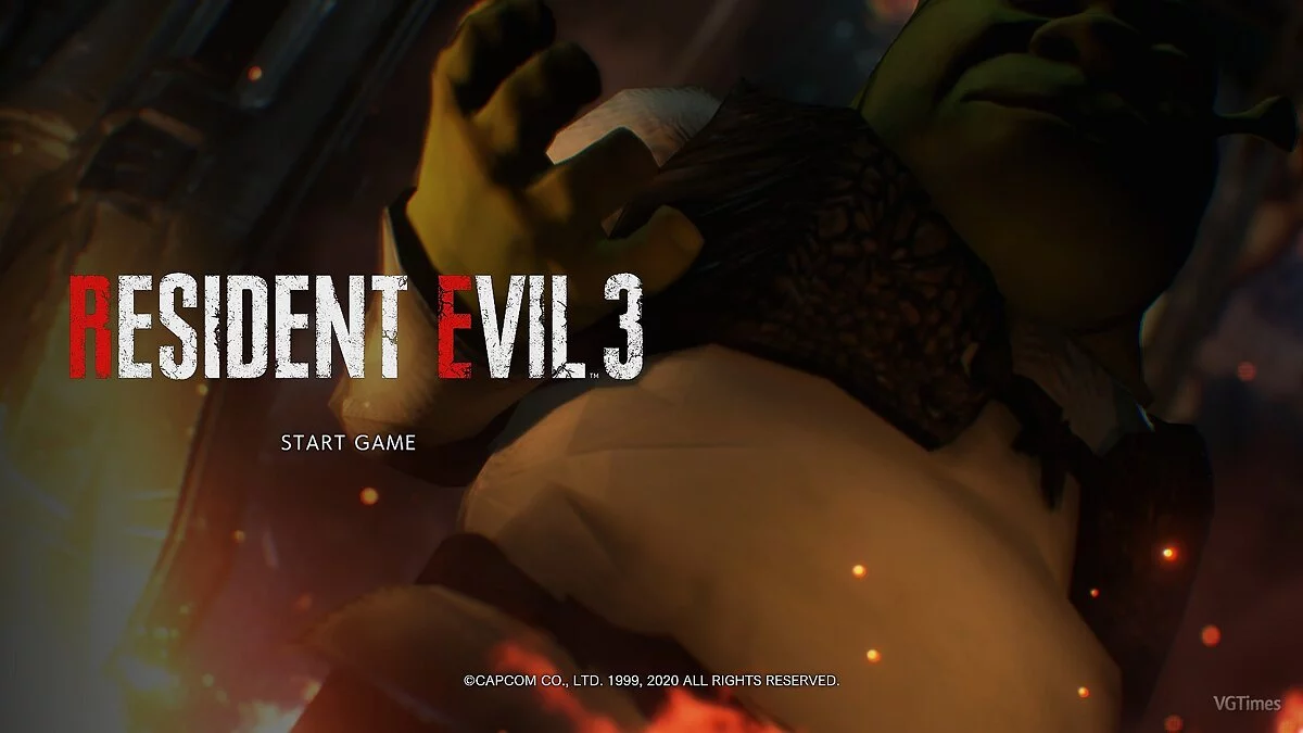 Resident Evil 3 — Шрек Вместо Немезиса (Shrek Over Nemesis)