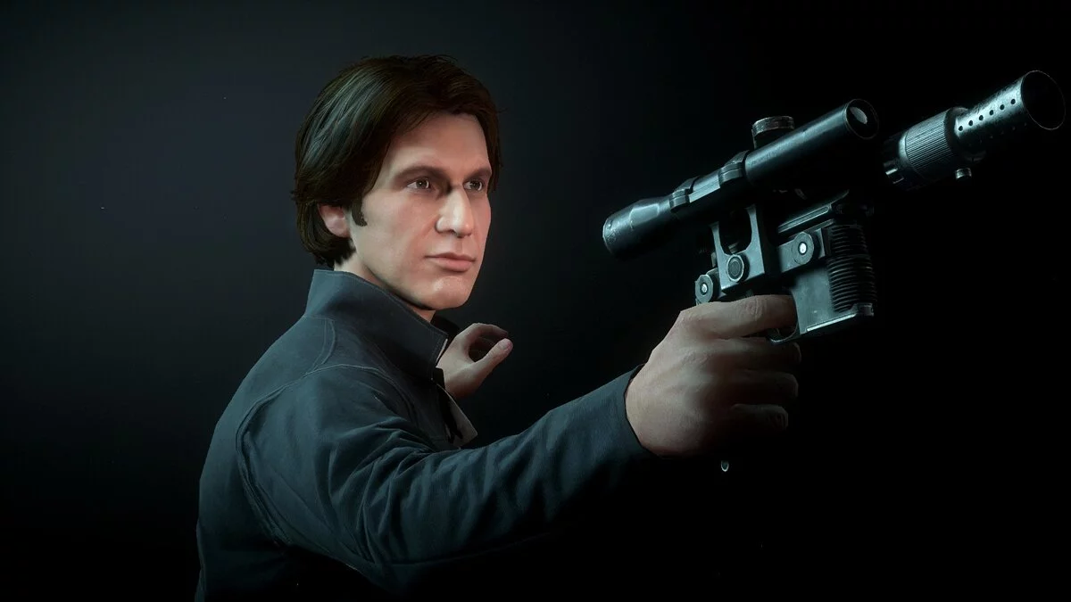 Star Wars: Battlefront 2 — Улучшенное лицо Хана Соло