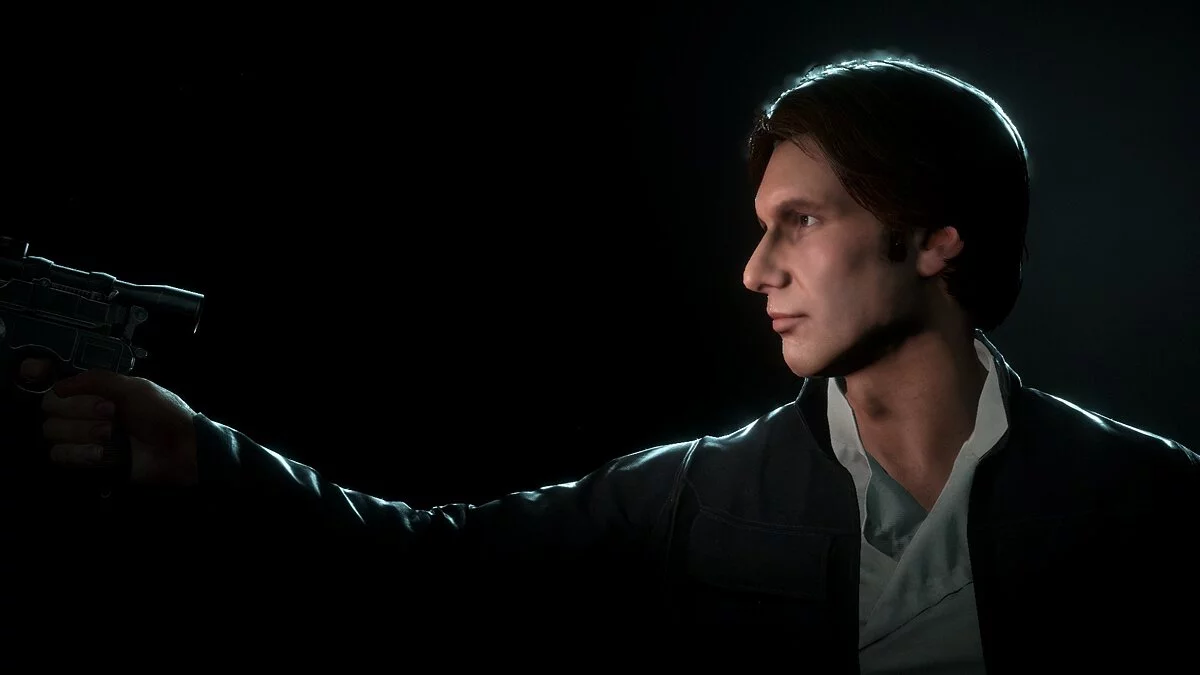 Star Wars: Battlefront 2 — Улучшенное лицо Хана Соло