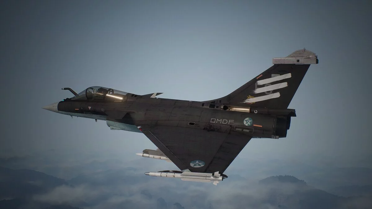 Ace Combat 7: Skies Unknown — Раскраска для самолета Rafale M