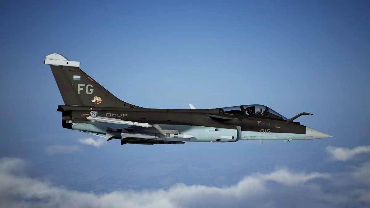 Ace Combat 7: Skies Unknown — Раскраска для самолета Rafale M