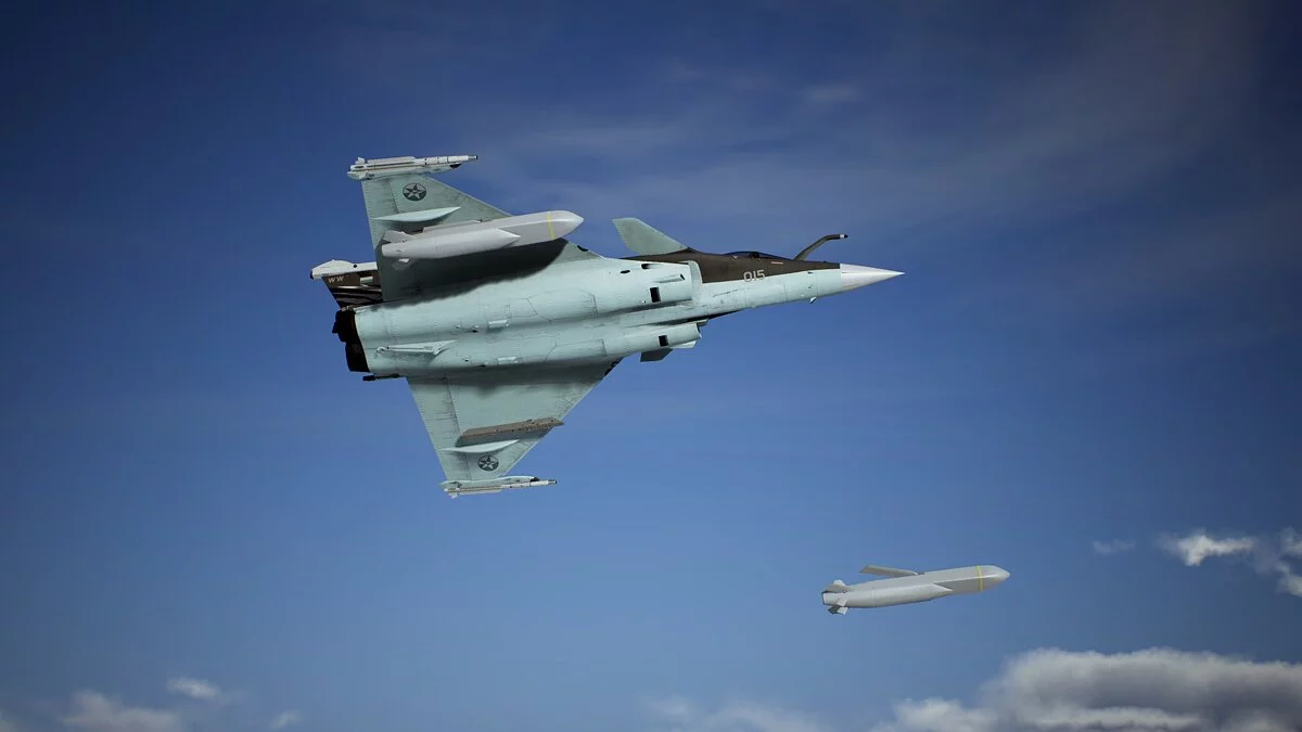 Ace Combat 7: Skies Unknown — Раскраска для самолета Rafale M