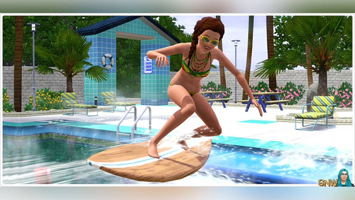 The Sims 4 — Черта характера - Пловец
