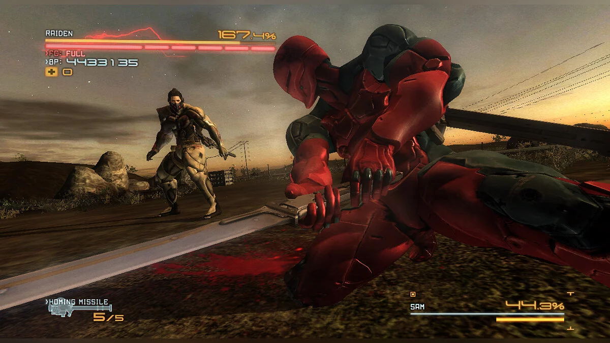 Metal Gear Rising: Revengeance — Костюм Грей Фокса