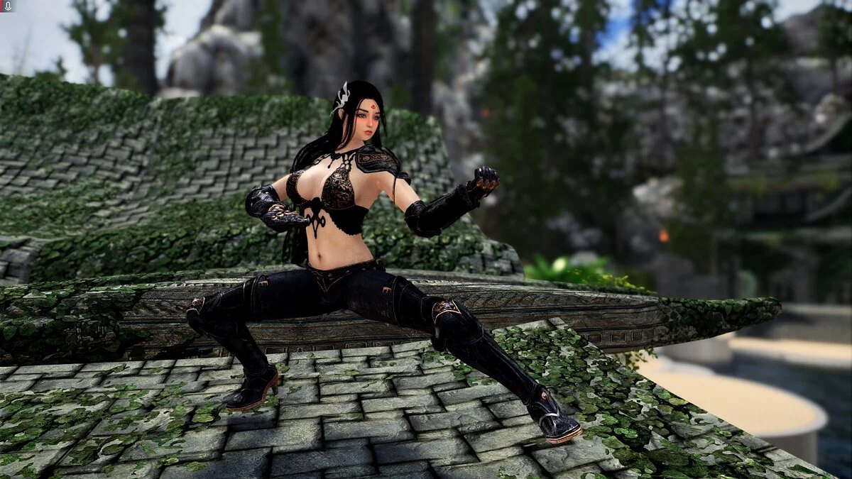 Elder Scrolls 5: Skyrim Special Edition — Позы кунг-фу