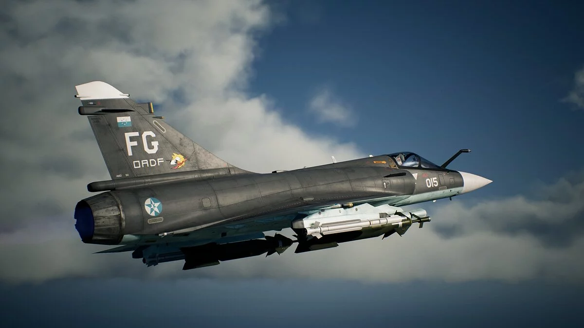 Ace Combat 7: Skies Unknown — Новая раскраска для Mirage 2000-5