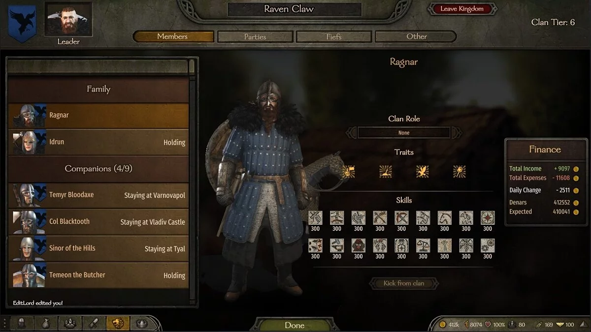 Mount & Blade 2: Bannerlord — Король севера