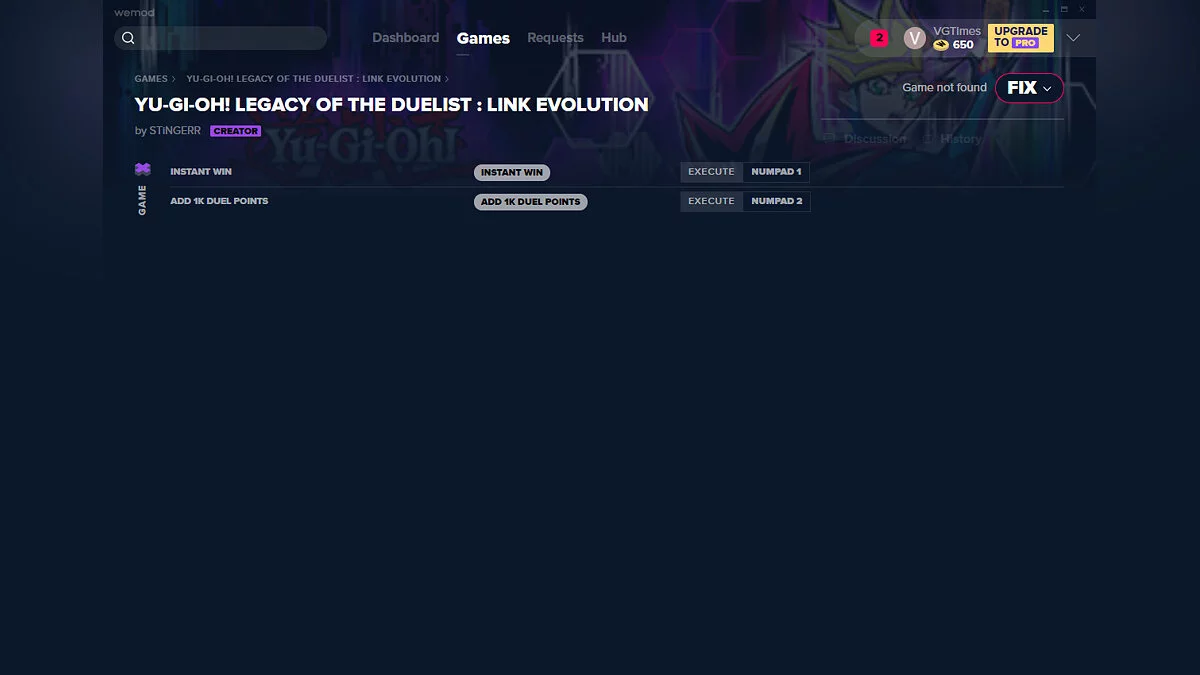 Yu-Gi-Oh! Legacy of the Duelist — Трейнер (+2) от 05.05.2020 [WeMod]