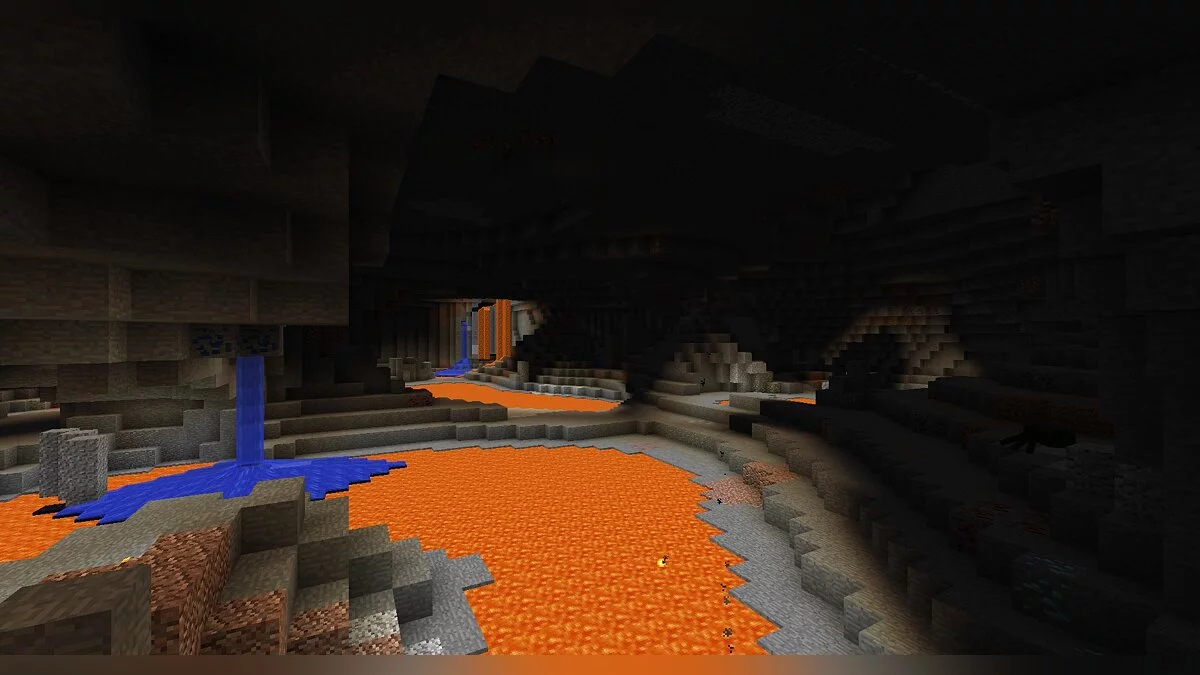 Minecraft — Улучшенные пещеры