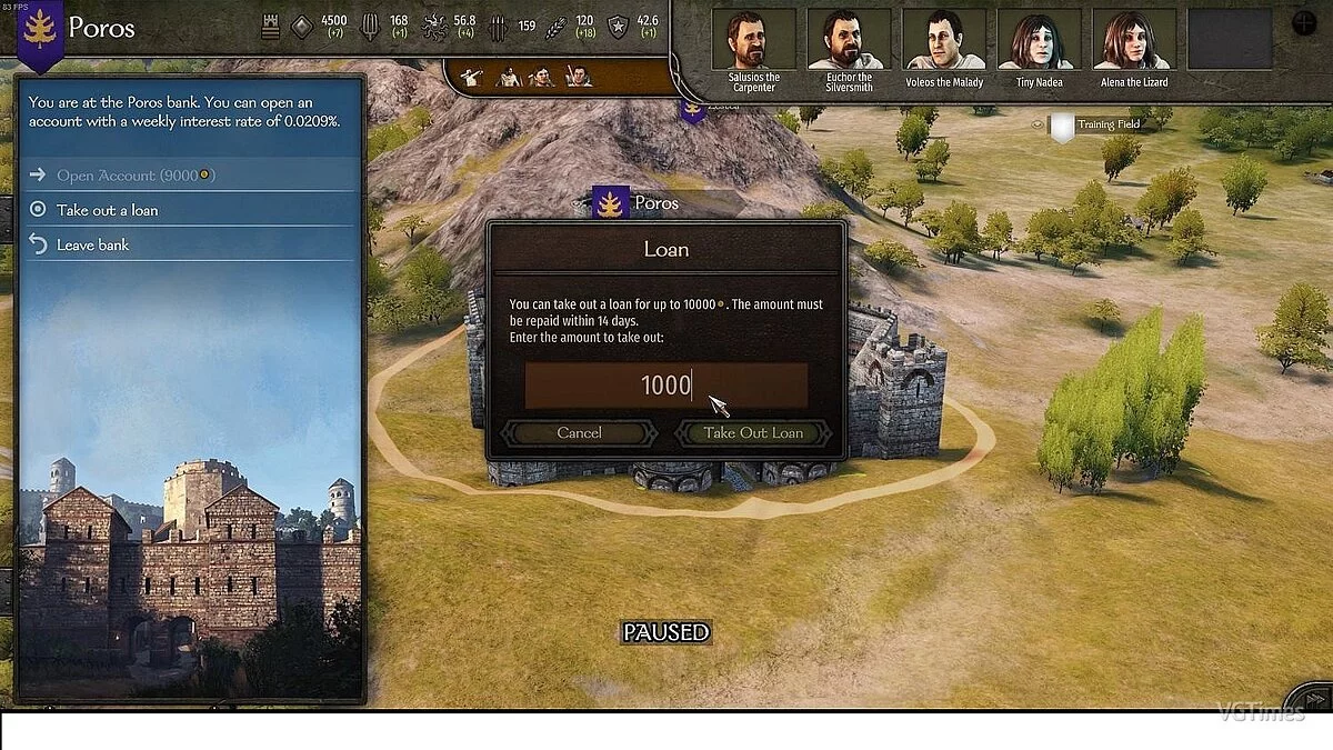 Mount &amp; Blade 2: Bannerlord — Банки Кальрадии
