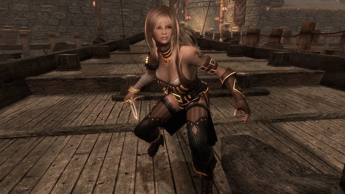 The Elder Scrolls 5: Skyrim Legendary Edition — Компаньон Моника