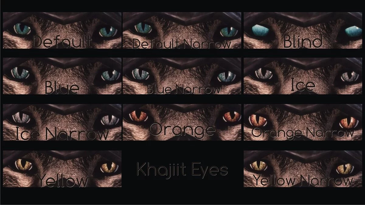 The Elder Scrolls 5: Skyrim Legendary Edition — Улучшенные глаза