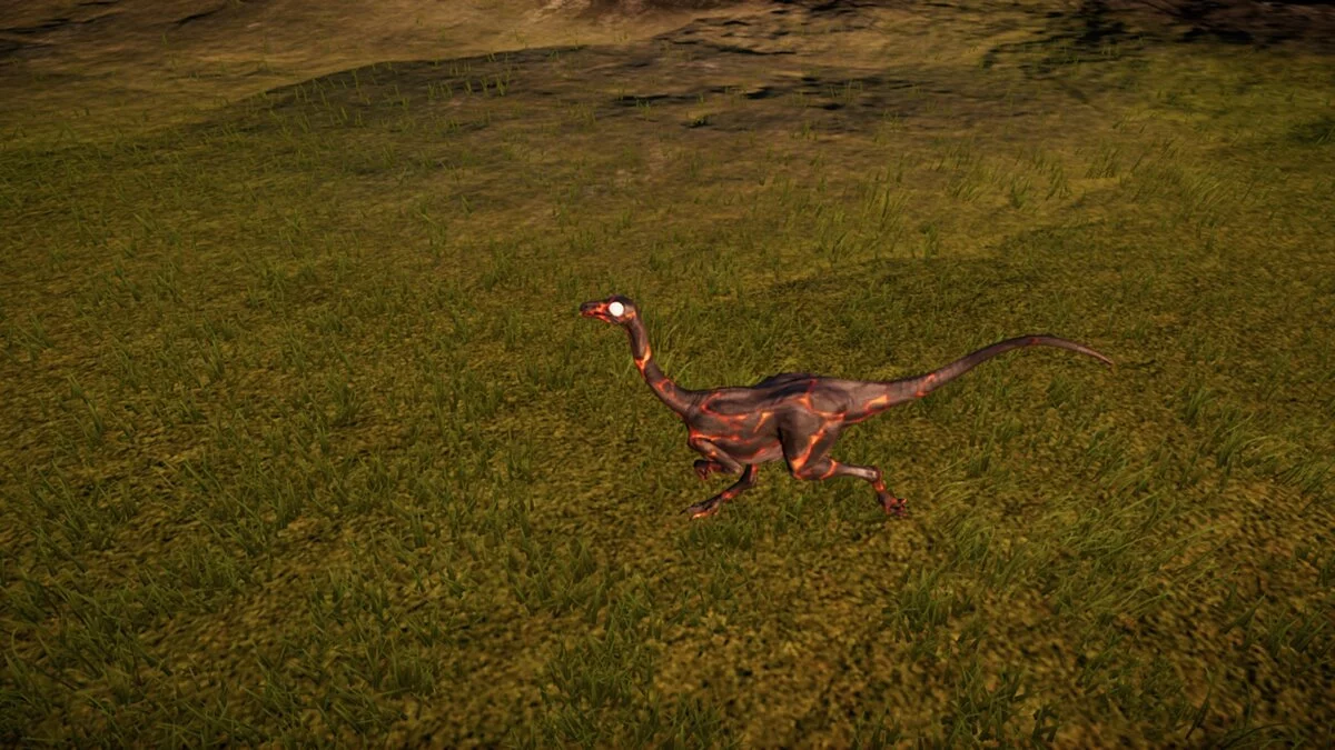 Jurassic World Evolution — Лавовый струтиомим
