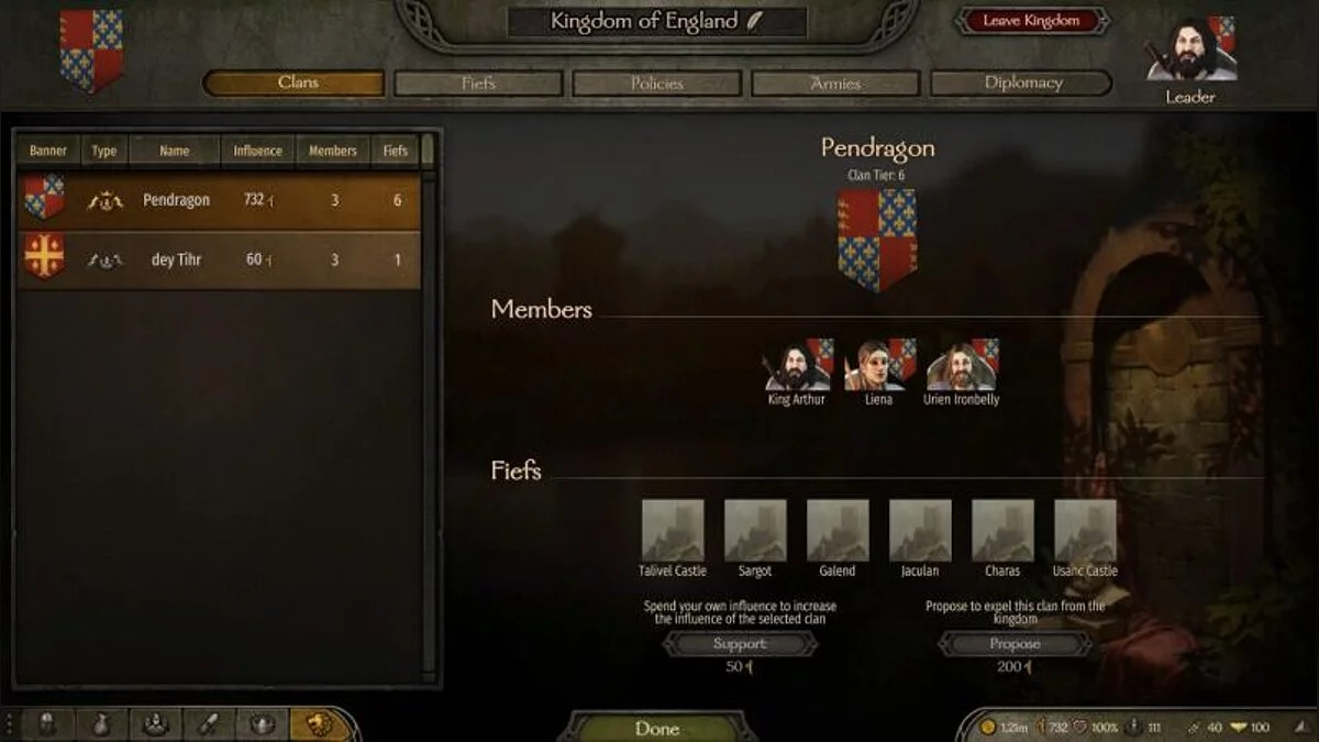 Mount & Blade 2: Bannerlord — Начните как король Англии