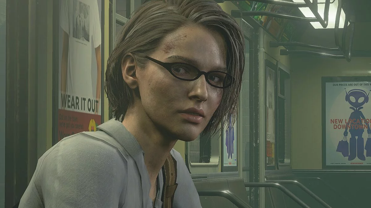 Resident Evil 3 — Джилл в костюме учителя