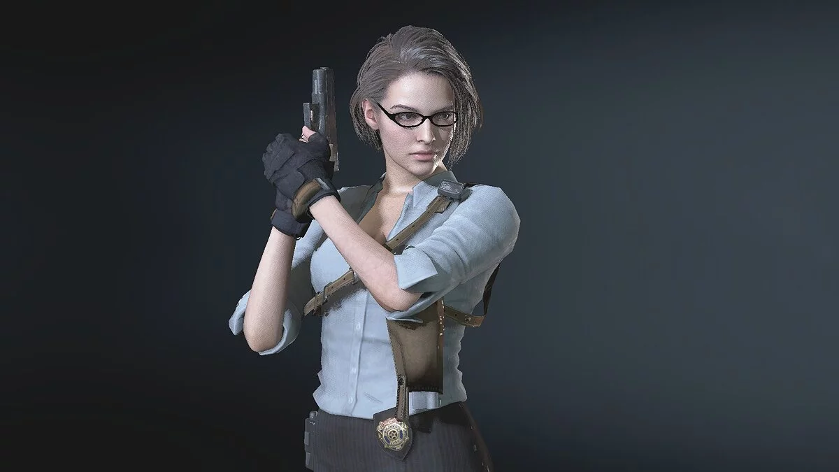 Resident Evil 3 — Джилл в костюме учителя