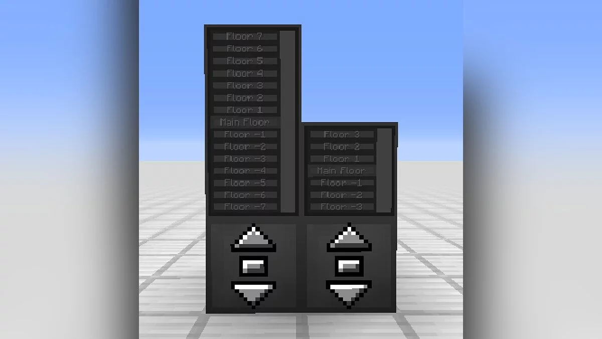 Minecraft — Движущийся лифт [1.15.2] [Forge]