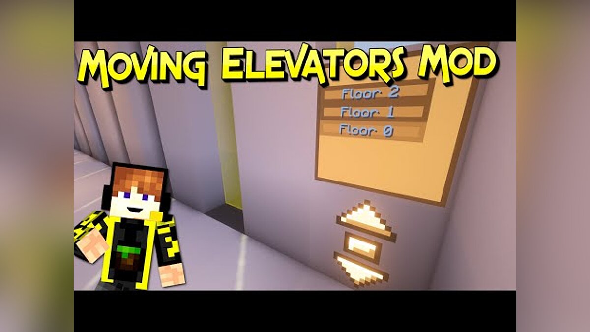 Minecraft — Движущийся лифт [1.15.2] [Forge]