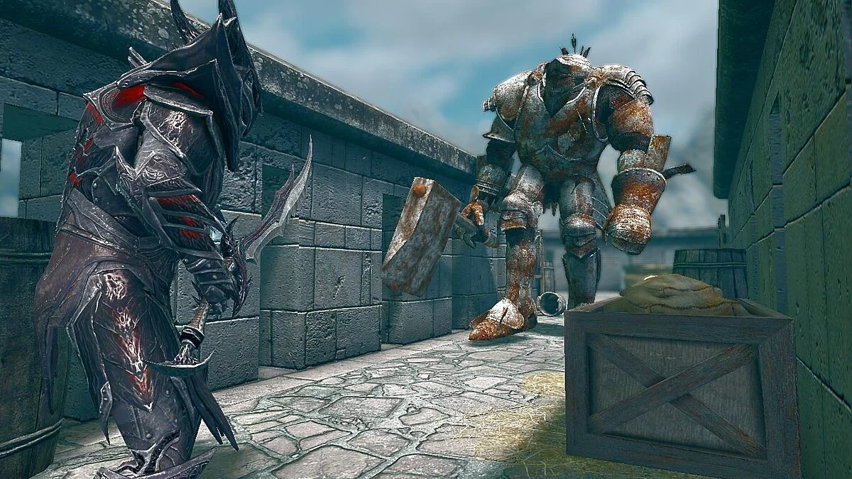 Elder Scrolls 5: Skyrim Special Edition — Стальной голем