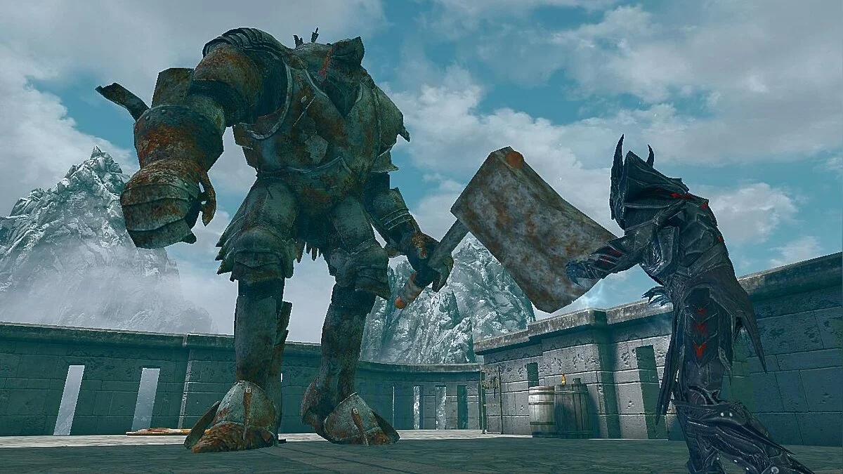 Elder Scrolls 5: Skyrim Special Edition — Стальной голем