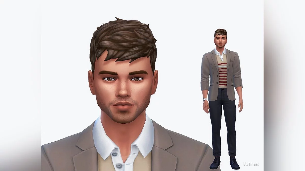 The Sims 4 — Небольшой пак мужских симов для игры