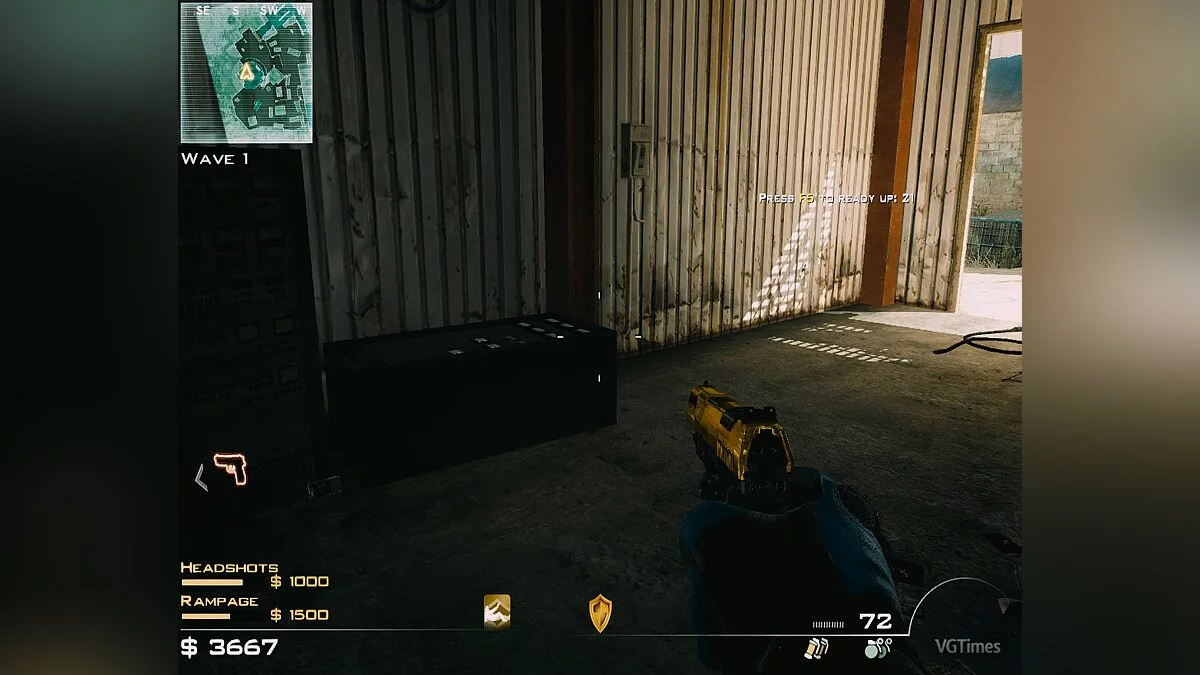 Call of Duty: Modern Warfare 3 (2011) — Walther P99 QPQ Gold Slide