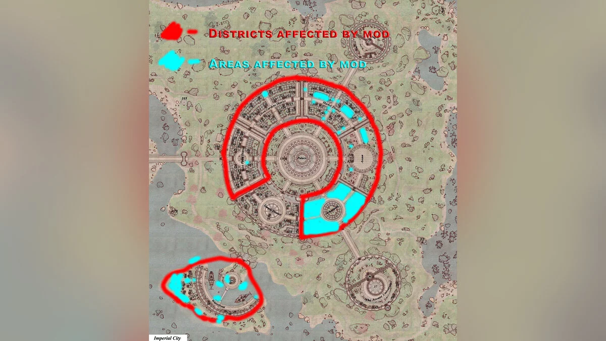 The Elder Scrolls 4: Oblivion — Улучшенный имперский город