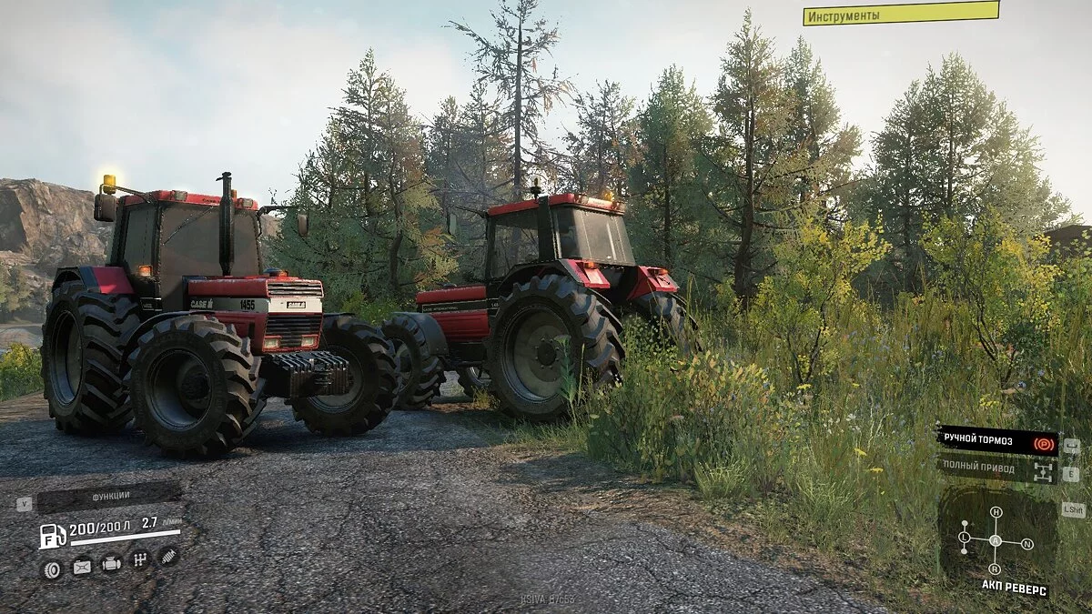 SnowRunner — CASE IH 1455 XL