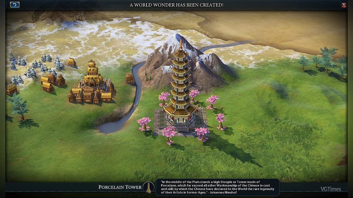 Sid Meier's Civilization 6 — Фарфоровая Башня (World Wonder)