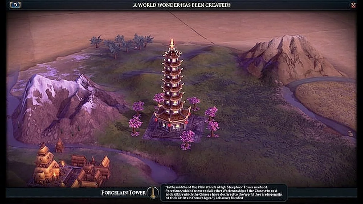 Sid Meier's Civilization 6 — Фарфоровая Башня (World Wonder)
