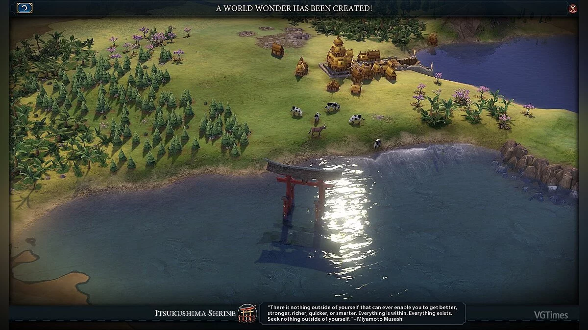 Sid Meier&#039;s Civilization 6 — Святилище Ицукусима (World Wonder)