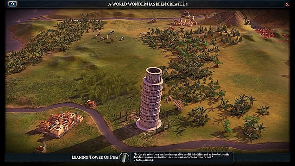 Sid Meier&#039;s Civilization 6 — Пизанская башня (World Wonder)