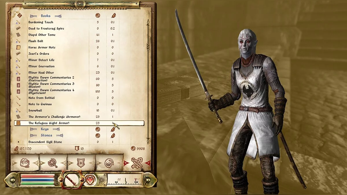 The Elder Scrolls 4: Oblivion — Дополненные названия книг