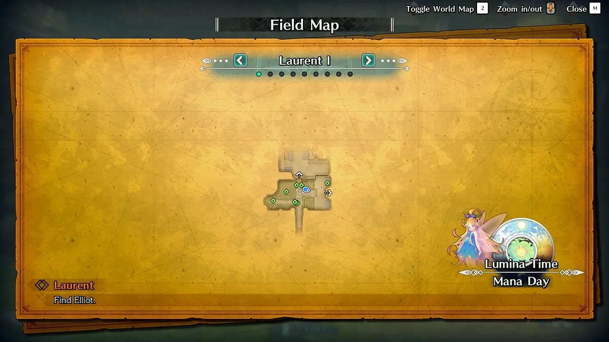 Trials of Mana — Невидимые квестовые маркеры