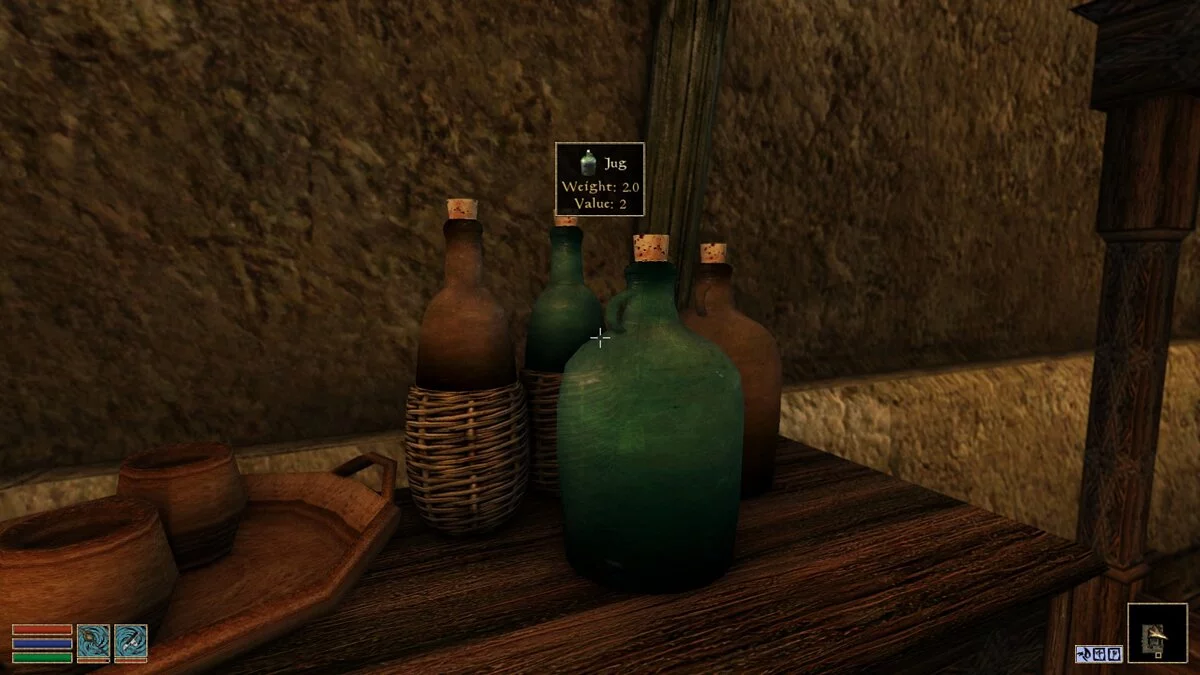 Elder Scrolls 3: Morrowind — Прозрачные бутылки