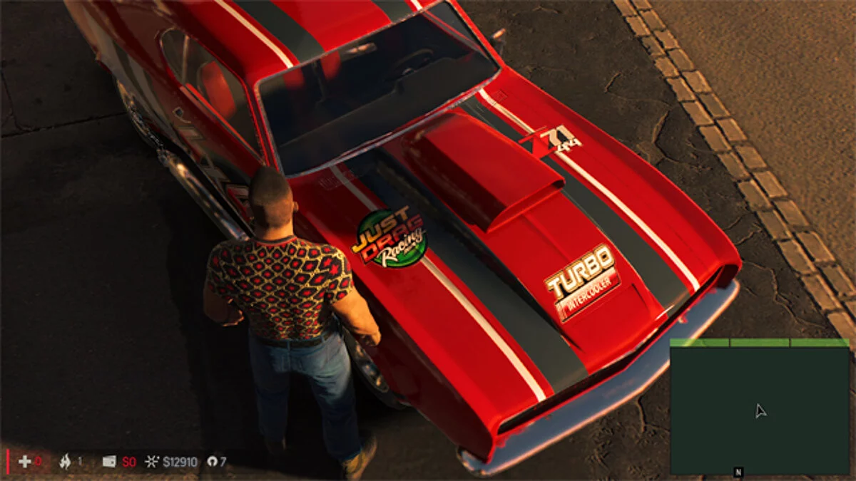 Mafia 3 — Гоночная раскраска