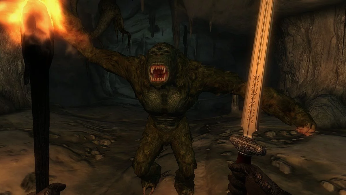 The Elder Scrolls 4: Oblivion — Неожиданные атаки в подземельях