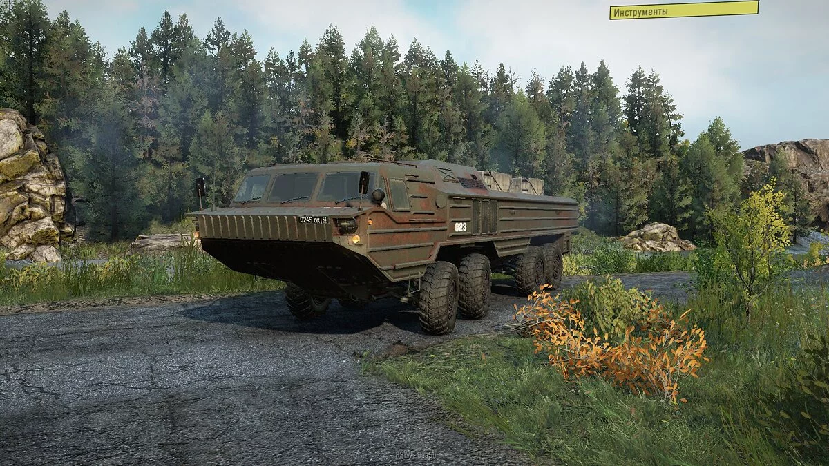 SnowRunner — BAZ-6944 и BAZ 69481M