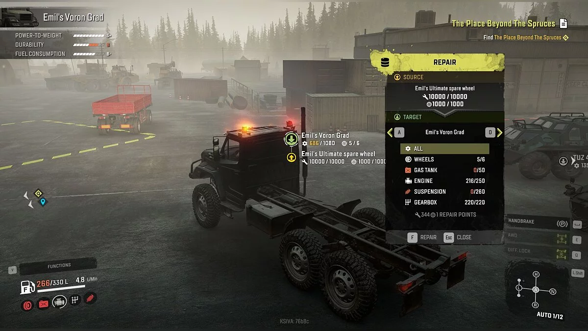 SnowRunner — Emil's Voron Grad