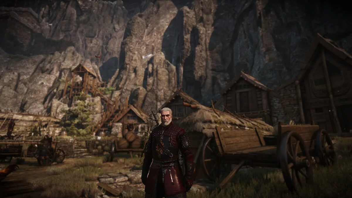 The Witcher 3: Wild Hunt - Complete Edition — Доспех пылающей розы без налокотников