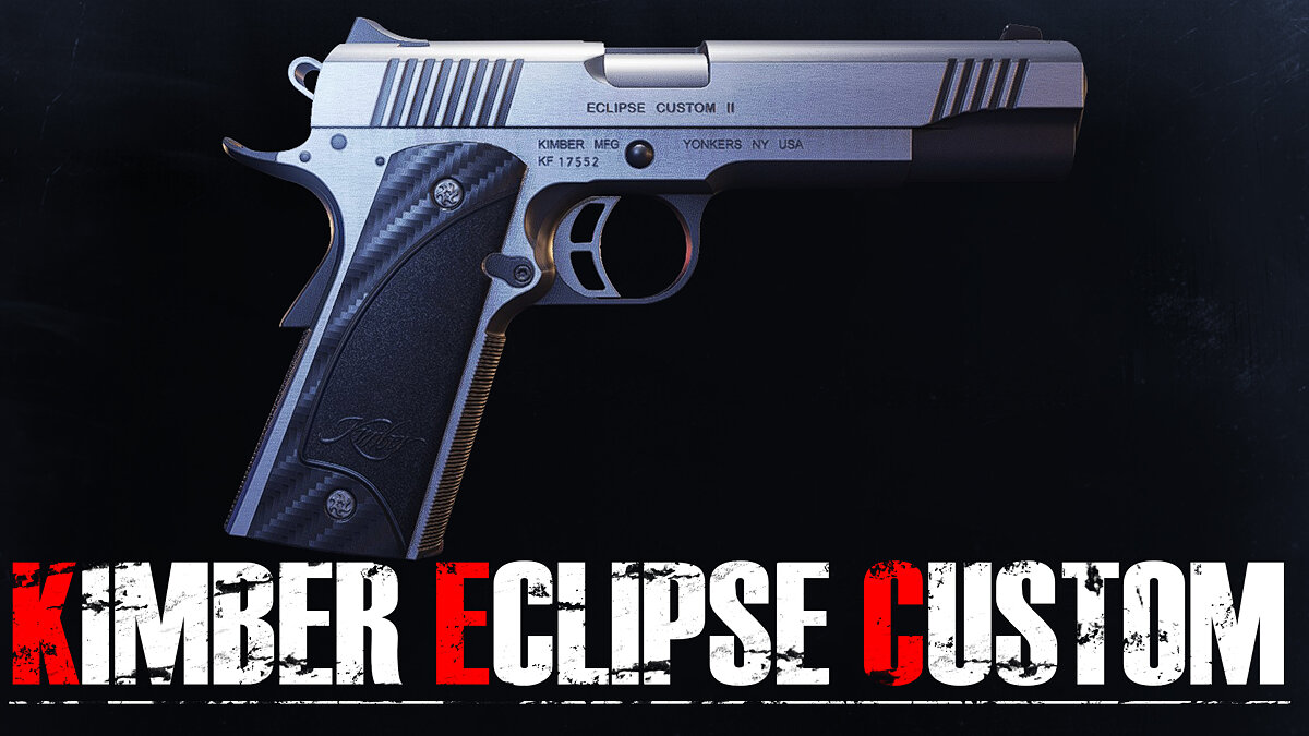 Resident Evil 3 — Пистолет Kimber Eclipse