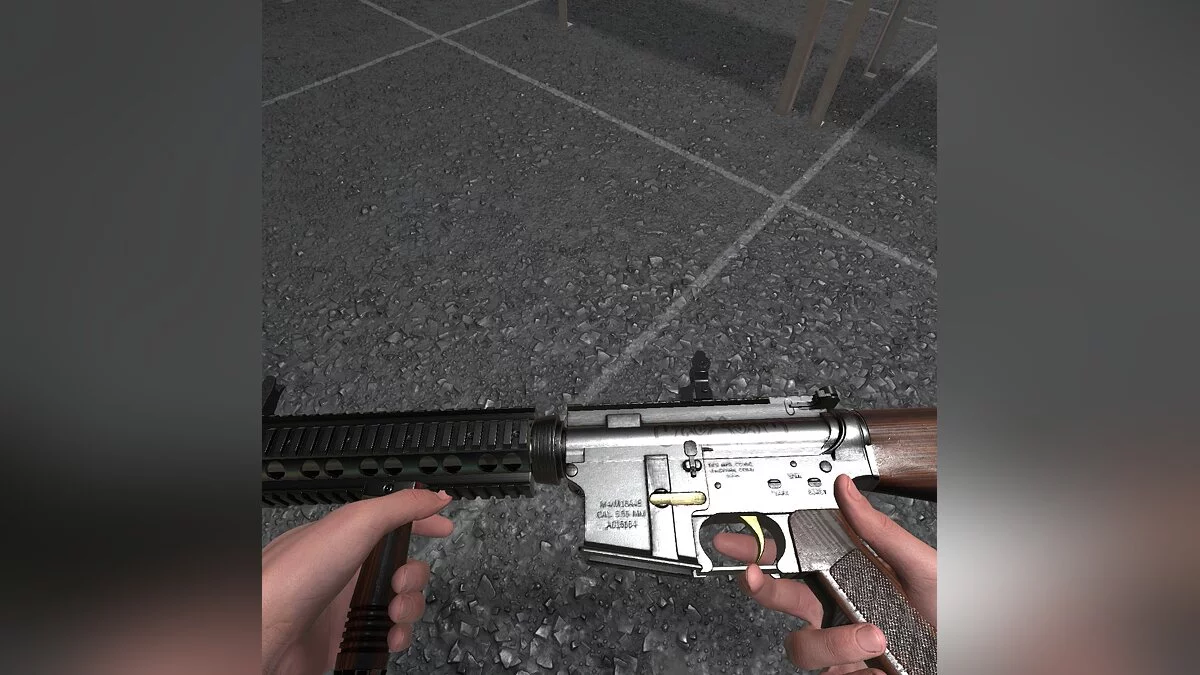 Boneworks — Автомат M16 Vintage Edition
