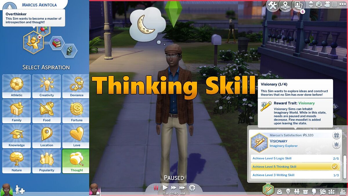 The Sims 4 — Умение думать