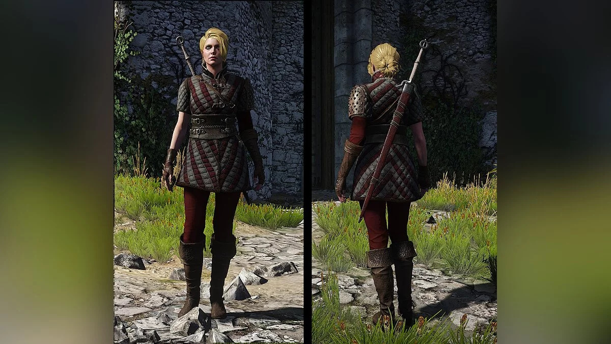 The Witcher 3: Wild Hunt - Complete Edition — Альтернативный костюм и внешний вид Цири